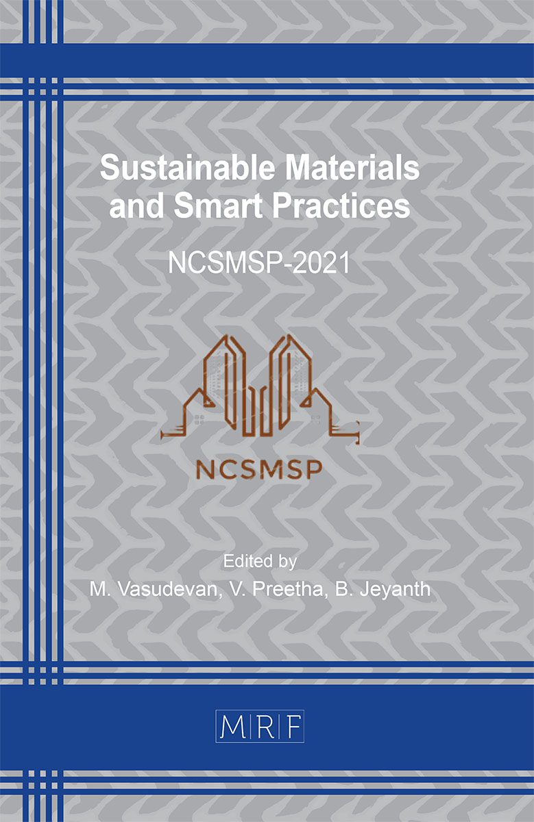 Smart　Sustainable　Forum　Materials　Practices　and　NCSMSP-2021　Materials　Research